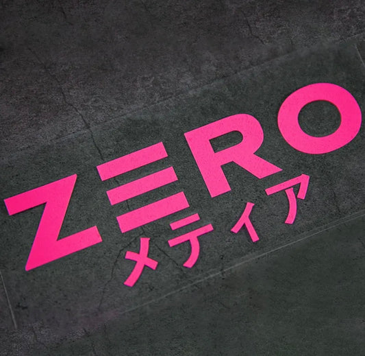 ZERO JAPAN STICKER MULTIPLE STYLES